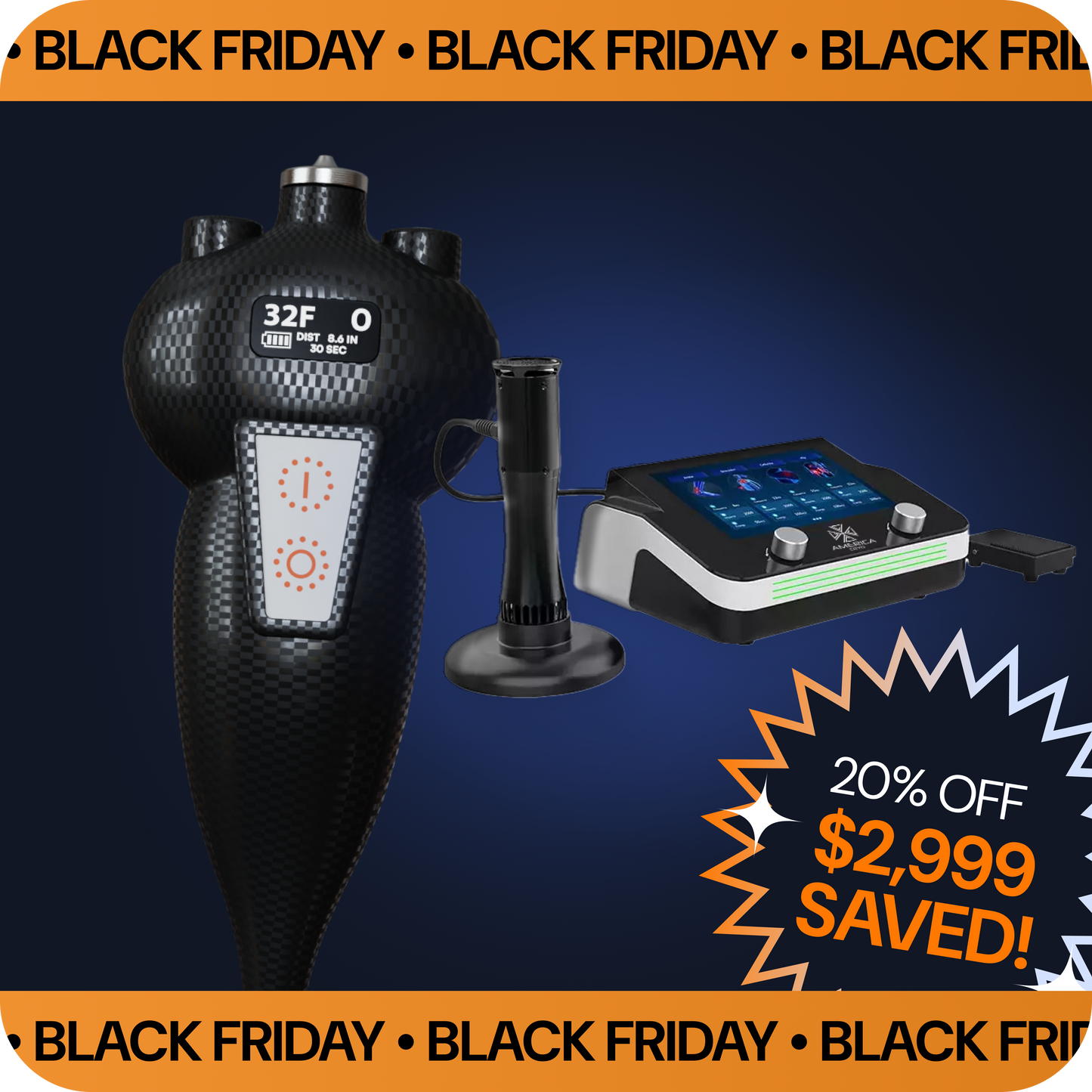 Offer #4: SubZero + Radial Shockwave Therapy