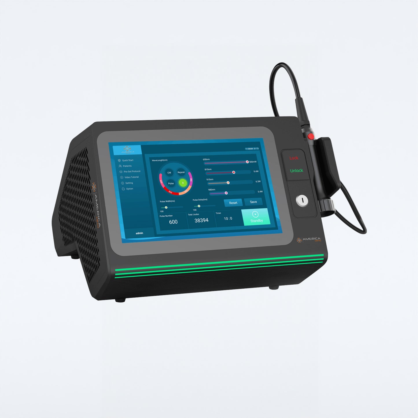 Quad Wave Class IV equine laser